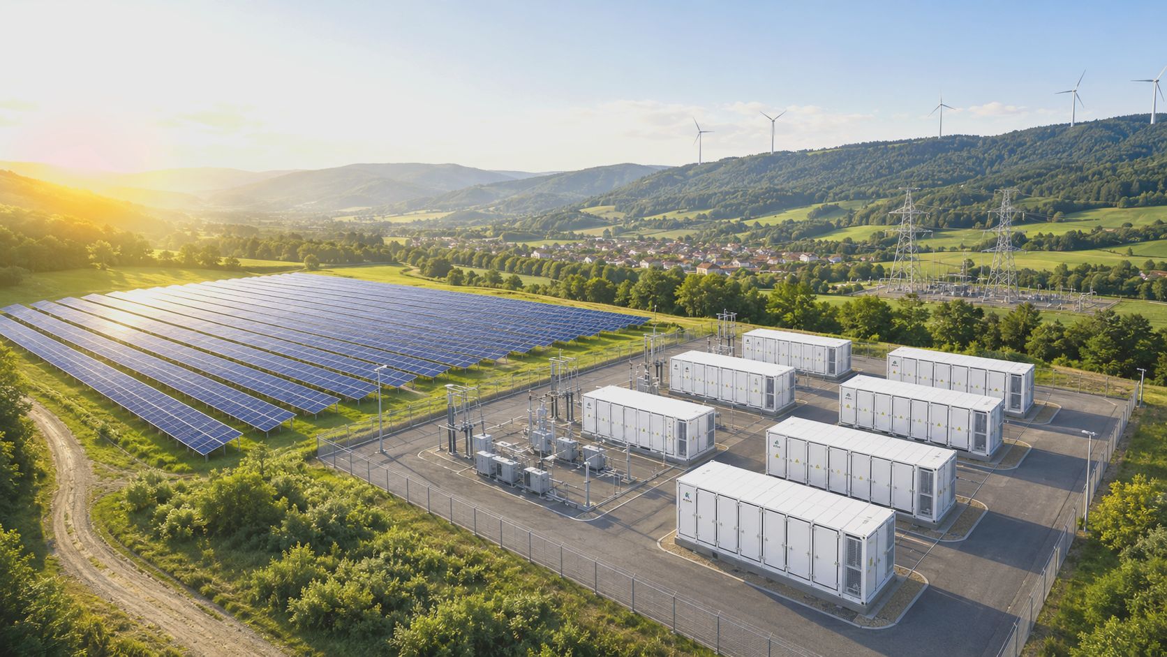 Grid-Scale Projects Containerized BESS & DC Blocks