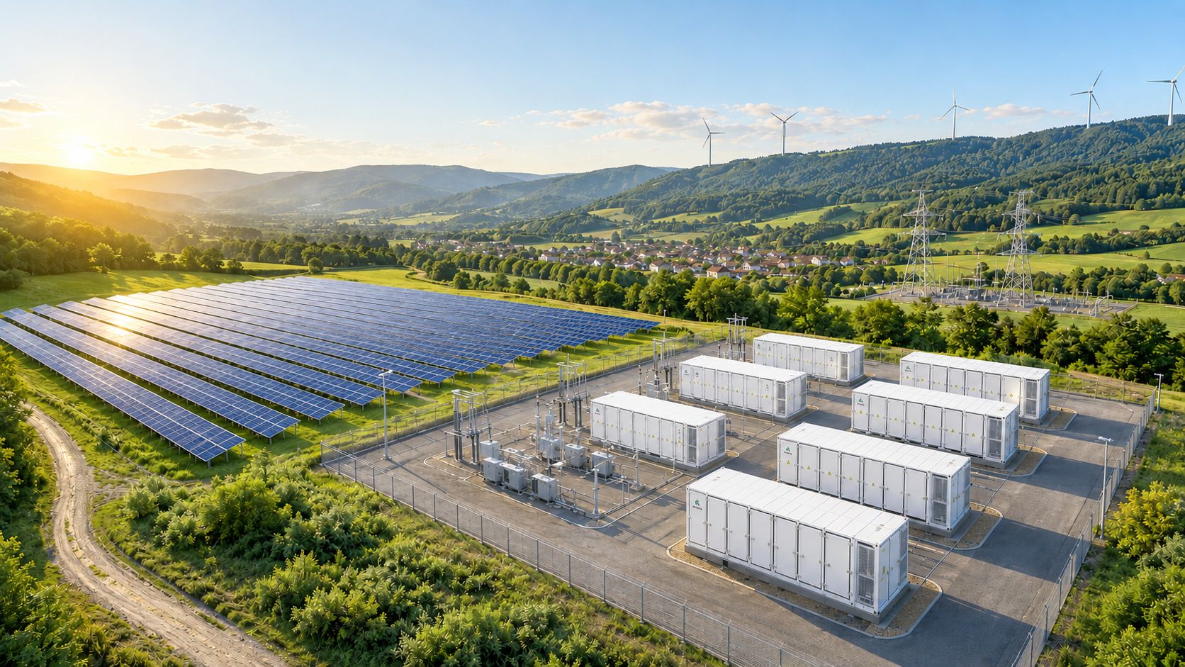 Grid-Scale Projects Containerized BESS & DC Blocks