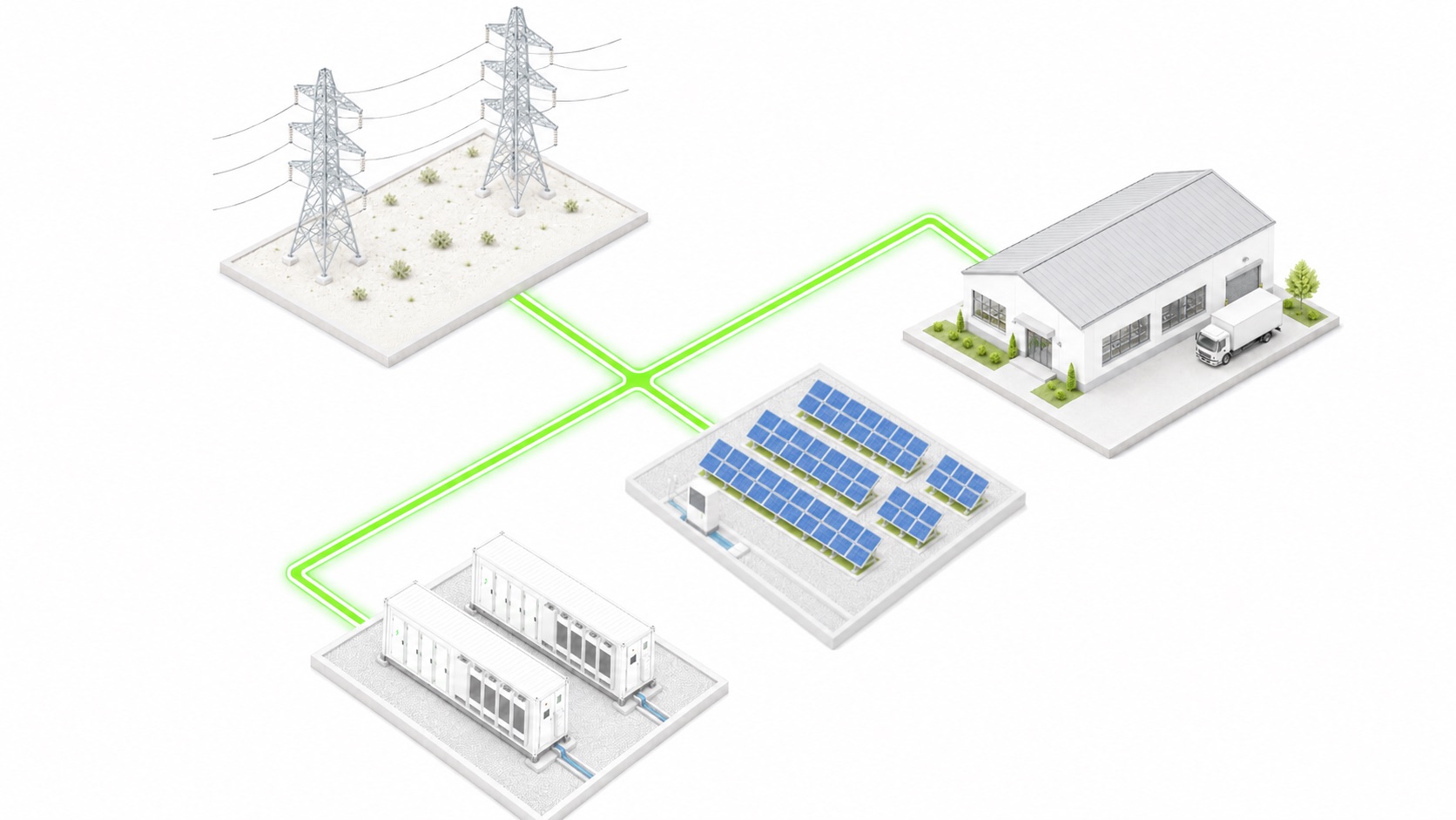 KONJA energy storage solution diagram — Commercial & Industrial